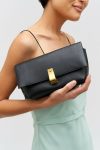 Black Womne Shoulder Oroton Etta Medium Clutch - Image 2