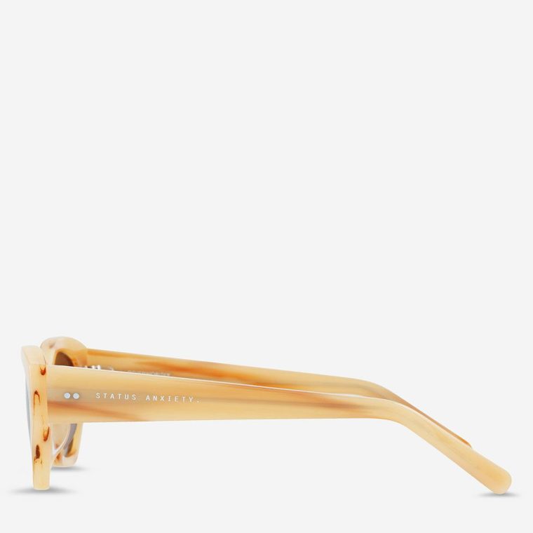 Blonde Sunglasses Women Status Anxiety Otherworldly Sunglasses - Blonde - Image 3