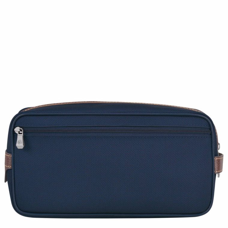 Blue Toiletry Bags Women Boxford Toiletry Case Blue - Recycled Canvas Longchamp - Image 2
