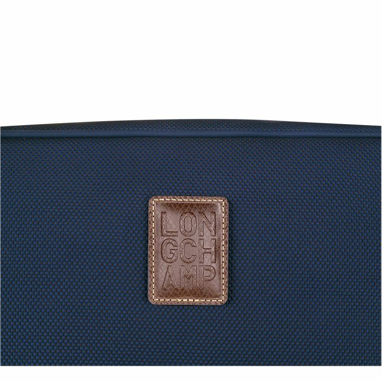 Blue Toiletry Bags Women Boxford Toiletry Case Blue - Recycled Canvas Longchamp - Image 3