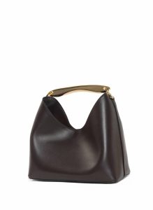 Boomerang Elleme Small Boomerang Leather Tabacco Tabacco Women - Image 2
