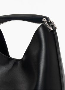 Boomerang Leather Black - Silver Elleme Boomerang Women Default Title - Image 5