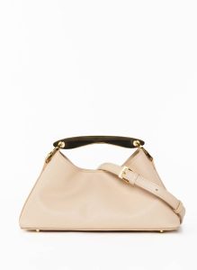 Boomerang Women Elleme Nude Mini Boomerang Caviar Leather Nude - Image 4