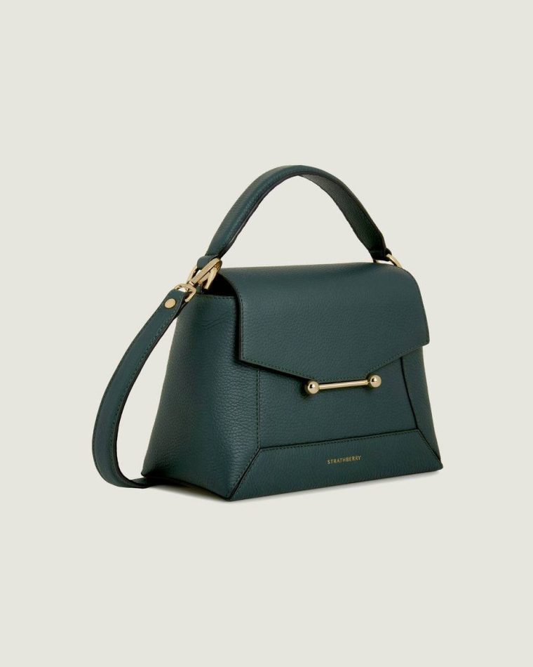 Bottle Green Totes & Top Handle Bags Strathberry Women Mosaic Bag - Image 2