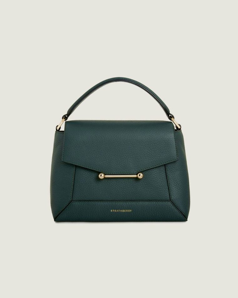 Bottle Green Totes & Top Handle Bags Strathberry Women Mosaic Bag - Image 3
