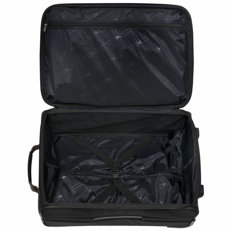 Boxford M Carry-On Black - Recycled Canvas Women Longchamp Suitcases Black - Image 3