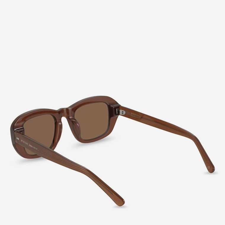 Brown Status Anxiety Women Cascade Sunglasses - Brown Sunglasses - Image 4