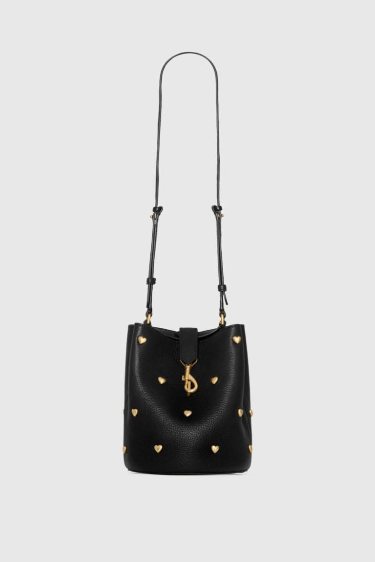 Bucket Bag Black Small Heart Bucket Rebecca Minkoff Women
