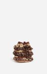 Bucket Bags Raffia Bucket Bag In Raphia Fawn/Black Vanessa Bruno Women - Image 2