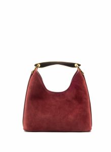 Burgundy Small Boomerang Suede Burgundy Elleme Women Boomerang