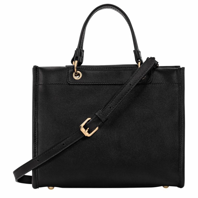 Cabas Longchamp S Handbag Black - Leather Women Leather Bags Black - Image 4