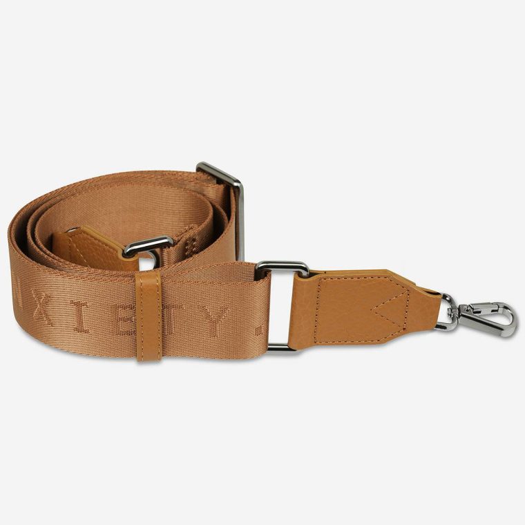 Camel Women Status Anxiety Bag Straps Web Strap Medium - Camel - Image 3