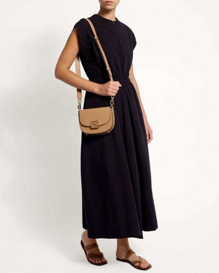 Caramel Women Bay Mini Strathberry Shoulder Bags