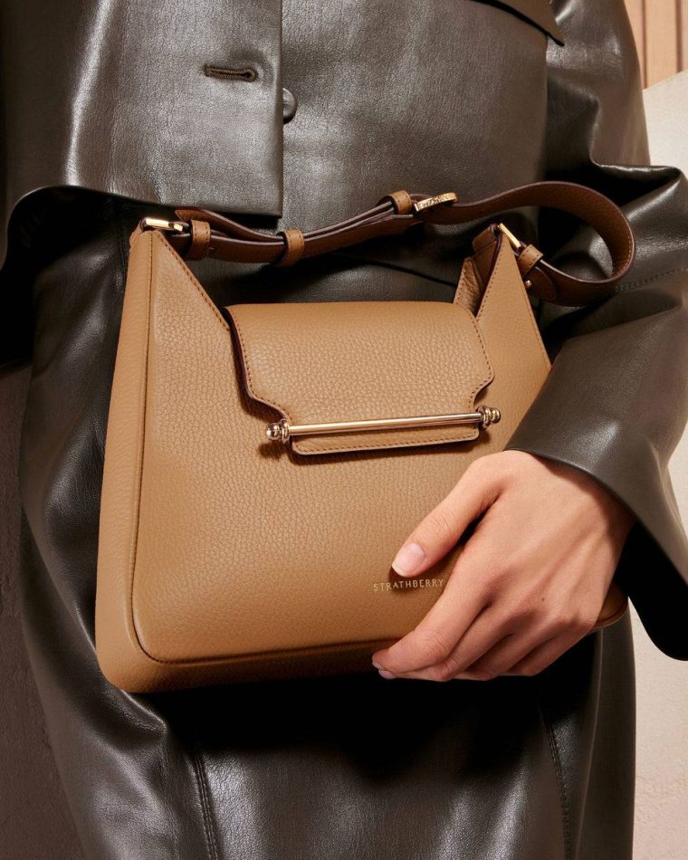 Caramel Women Strathberry Multrees Hobo Shoulder Bags - Image 3