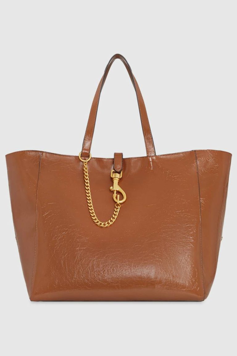 Caramello Megan Weekender Tote With Travel Sleeve Tote Bag Women Rebecca Minkoff