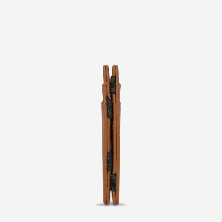 Card Holders Men Status Anxiety Flip Wallet - Camel Camel - Image 4