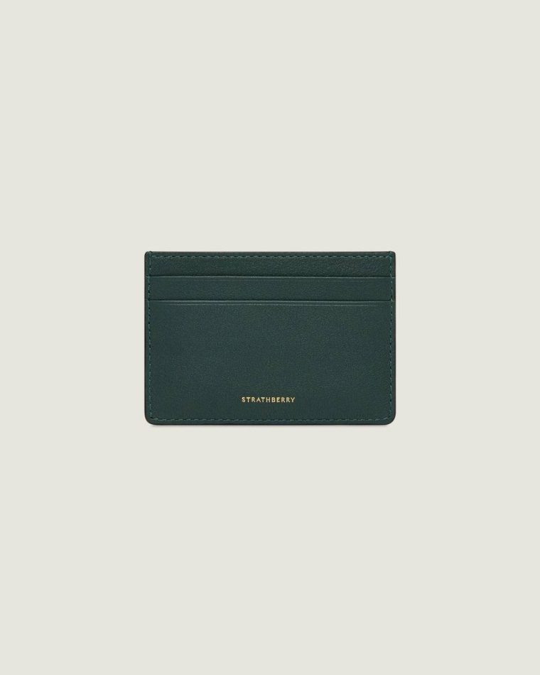 Cardholder Women Bottle Green Strathberry Wallets - Image 2