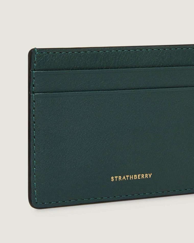Cardholder Women Bottle Green Strathberry Wallets