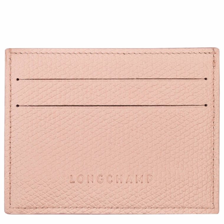Cardholders & Coin Purses Longchamp Ballerina Le Roseau Card Holder Ballerina - Leather Women - Image 2