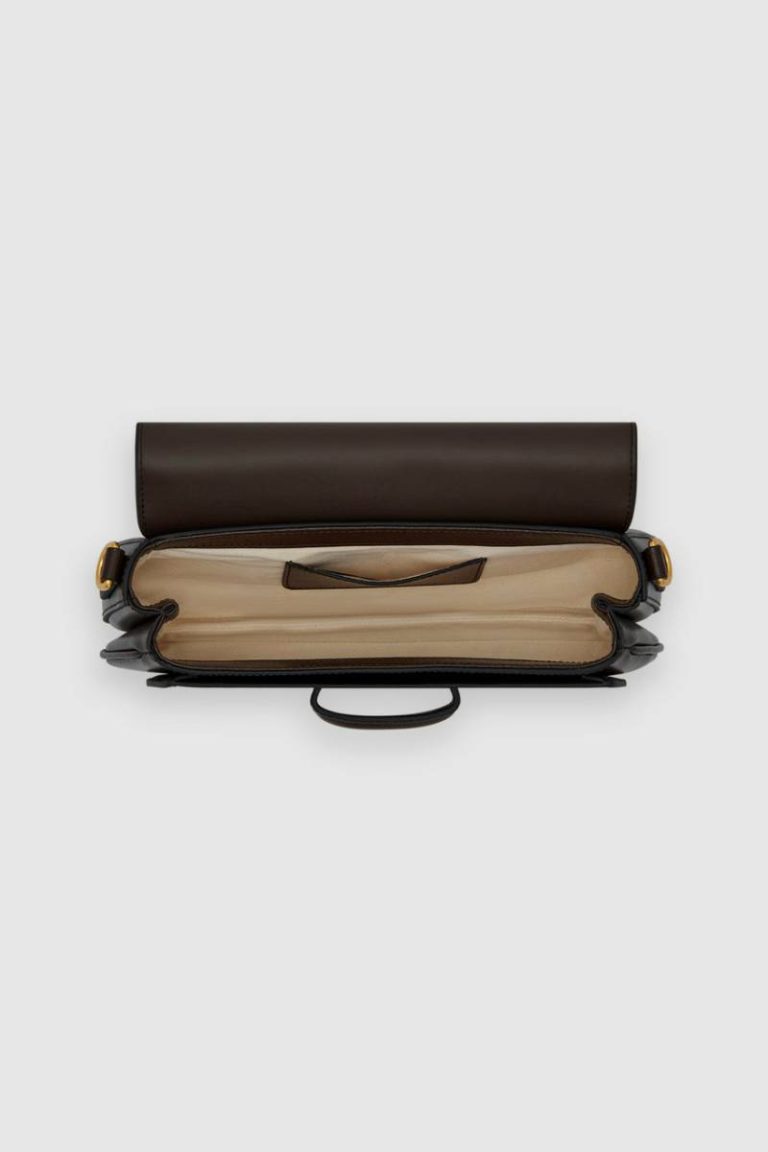 Carter Baguette Womne Dark Chocolate Shoulder Oroton - Image 5