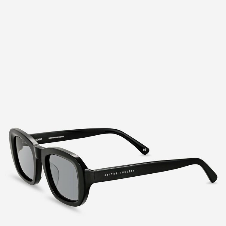 Cascade Sunglasses - Black Status Anxiety Sunglasses Black Women - Image 2