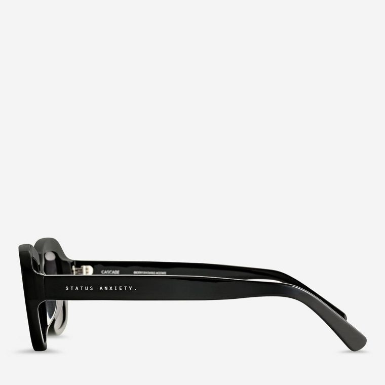 Cascade Sunglasses - Black Status Anxiety Sunglasses Black Women - Image 3