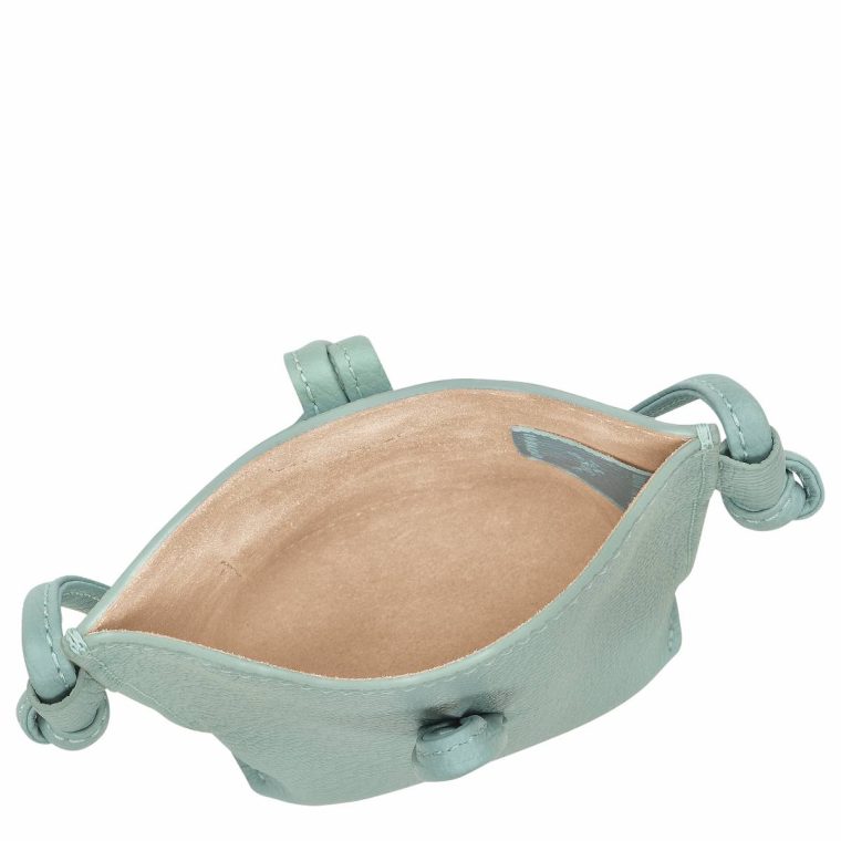 Celadon Longchamp Le Roseau Phone Case Celadon - Leather Women Phone Cases - Image 5