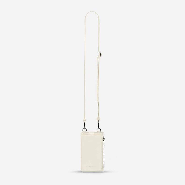 Chalk Status Anxiety Women Crossbody Voyager Bag - Chalk - Image 3