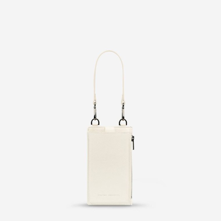 Chalk Status Anxiety Women Crossbody Voyager Bag - Chalk - Image 4