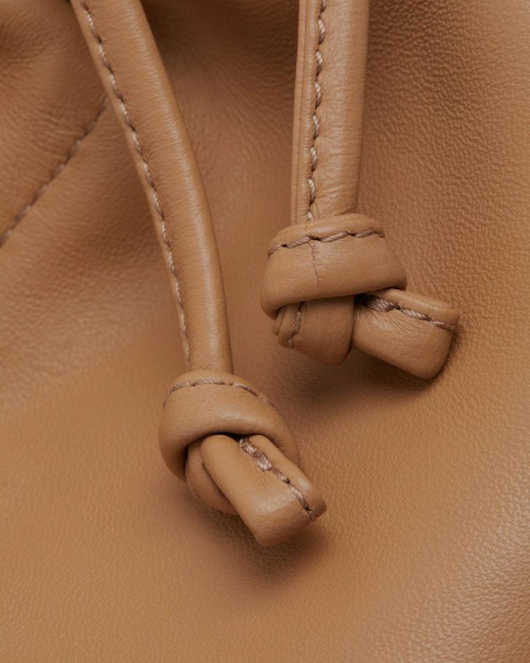 Charlotte Drawstring Small & Mini Bags Women Strathberry Caramel - Image 5