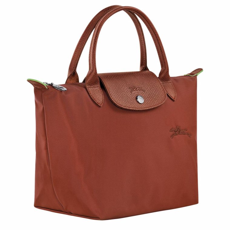 Chestnut Handbags Women Longchamp Le Pliage Green S Handbag Chestnut - Recycled Canvas - Image 2