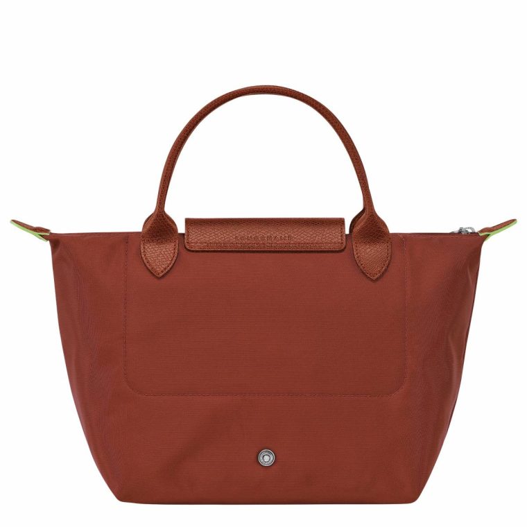 Chestnut Handbags Women Longchamp Le Pliage Green S Handbag Chestnut - Recycled Canvas - Image 3