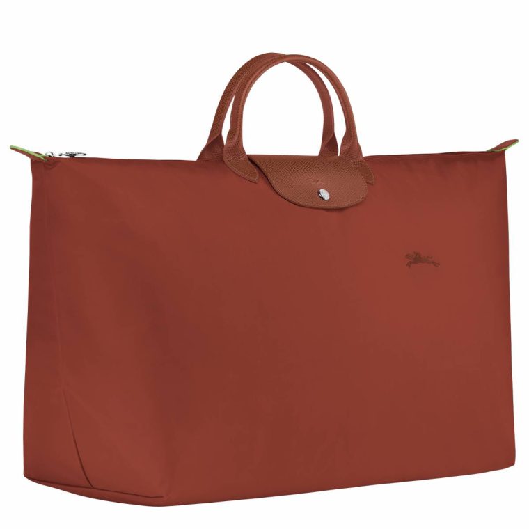 Chestnut Le Pliage Green Xl Travel Bag Chestnut - Recycled Canvas Women Longchamp Travel Bags - Image 2