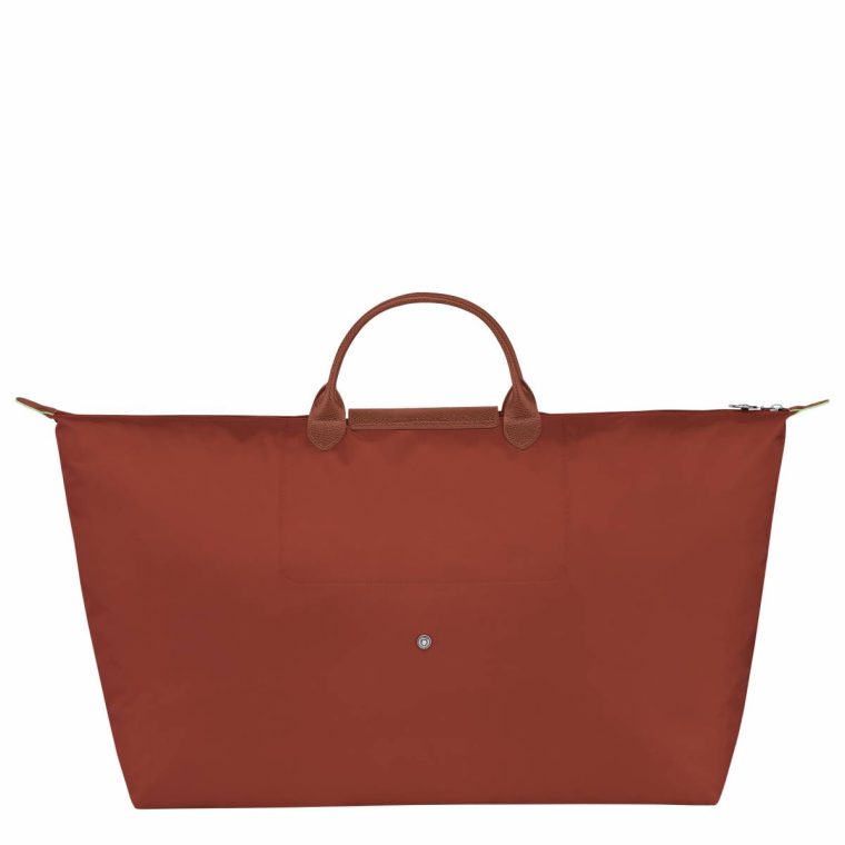Chestnut Le Pliage Green Xl Travel Bag Chestnut - Recycled Canvas Women Longchamp Travel Bags - Image 3
