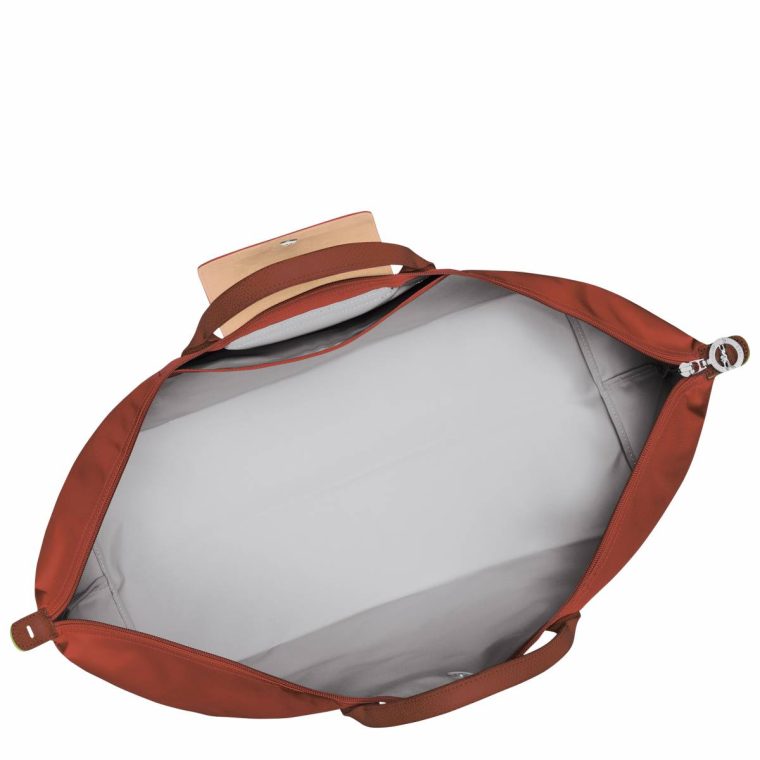 Chestnut Le Pliage Green Xl Travel Bag Chestnut - Recycled Canvas Women Longchamp Travel Bags - Image 4