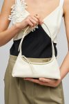 Cinder Mini Baguette Womne Antique Cream Oroton Shoulder - Image 2