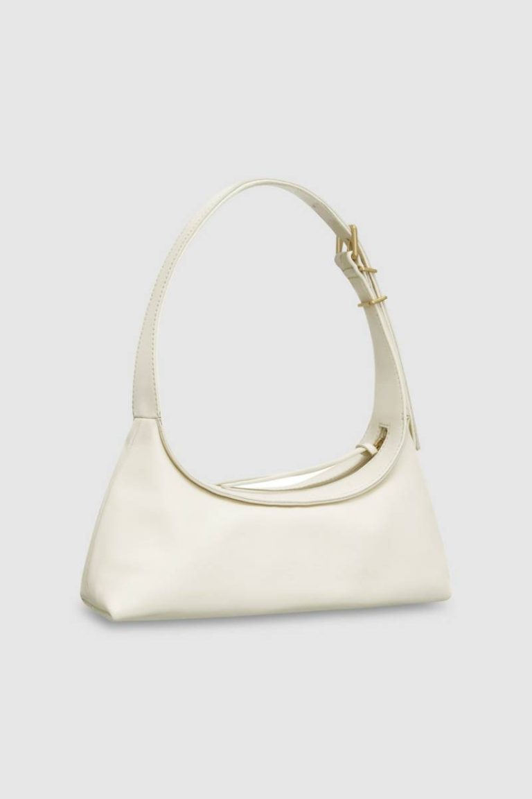 Cinder Mini Baguette Womne Antique Cream Oroton Shoulder - Image 5