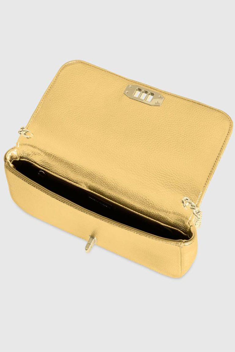 Clutch Gold Rebecca Minkoff Starburst Quilt Clutch Women - Image 3