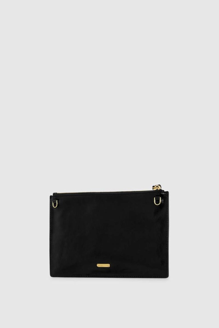 Clutch Women Large Celestial Studded Pouch Black Rebecca Minkoff - Image 2