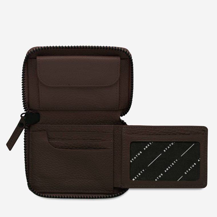 Cocoa Status Anxiety Small Women Wayward Wallet - Cocoa - Image 4