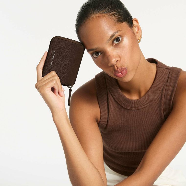 Cocoa Status Anxiety Small Women Wayward Wallet - Cocoa - Image 5