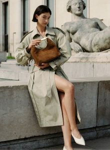 Cognac Boomerang Elleme Boomerang Suede Cognac Women - Image 2