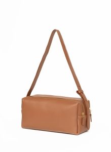Cognac Elleme Women Trousse Leather Cognac Trousse - Image 3