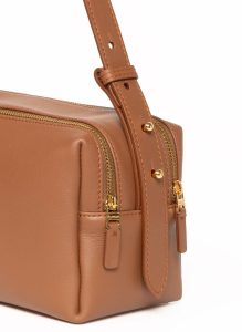 Cognac Elleme Women Trousse Leather Cognac Trousse - Image 5