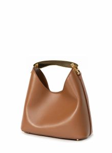 Cognac Women Boomerang Small Boomerang Leather Cognac Elleme - Image 3