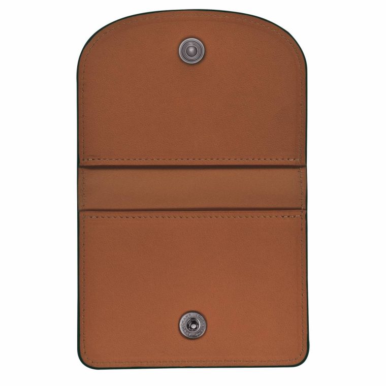 Cognac Women Longchamp Le Pliage Xtra Card Holder Cognac - Leather Cardholders & Coin Purses - Image 3