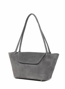 Courrier Courrier Tote Suede Grey Elleme Women Default Title - Image 3