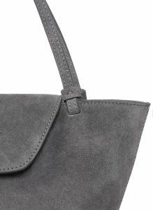 Courrier Courrier Tote Suede Grey Elleme Women Default Title - Image 4