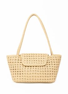 Courrier Tote Woven Leather Butter Butter Elleme Courrier Women