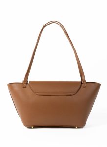 Courrier Women Elleme Courrier Tote Leather Cognac Default Title - Image 4